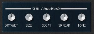 TimeVerb - an easy to use freeware reverb effect