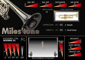 Miles'tone - Virtual trumpet