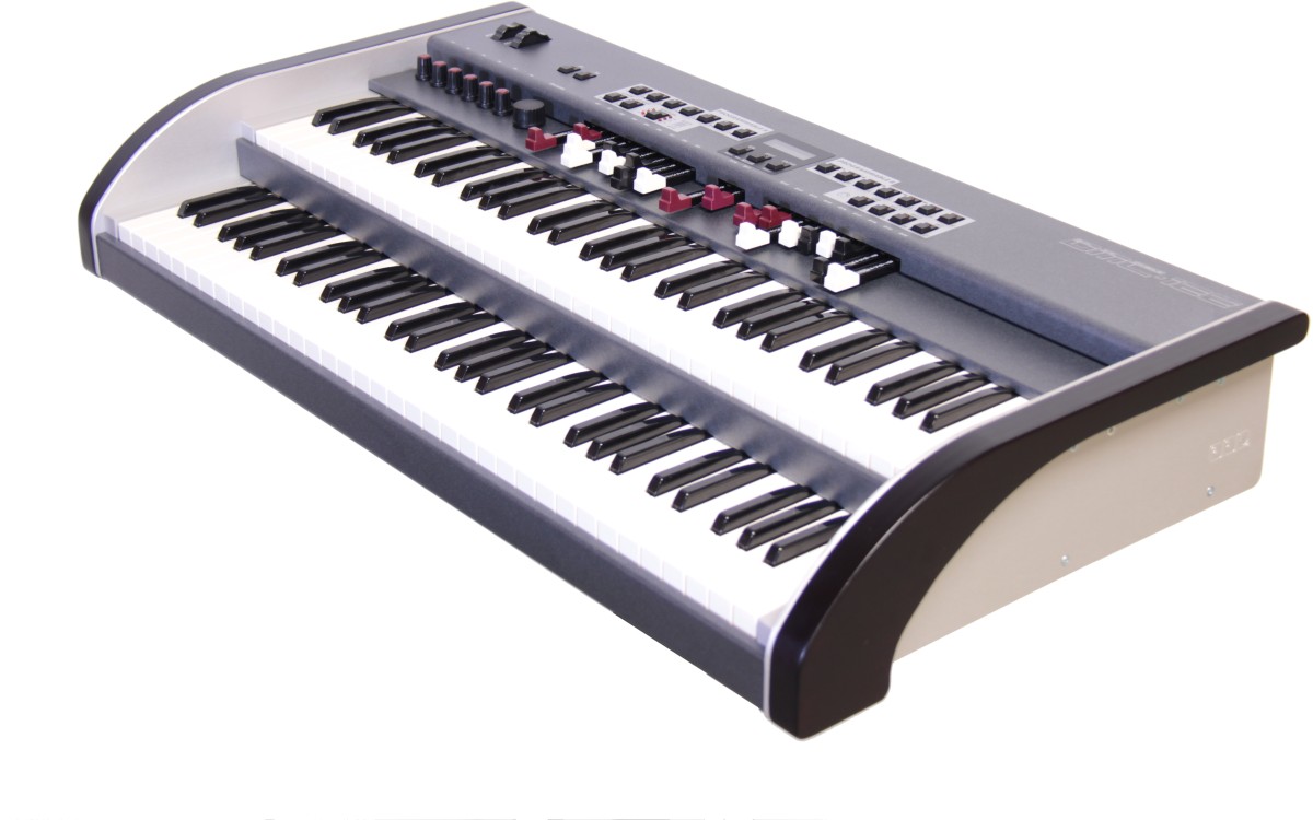 dual manual midi controller Hammond super b midi project benton electronics.