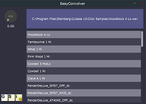 Easy Convolver - Quick and easy convolution