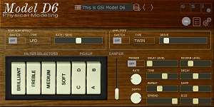 Model D6 - Physical Modeling Clavinet